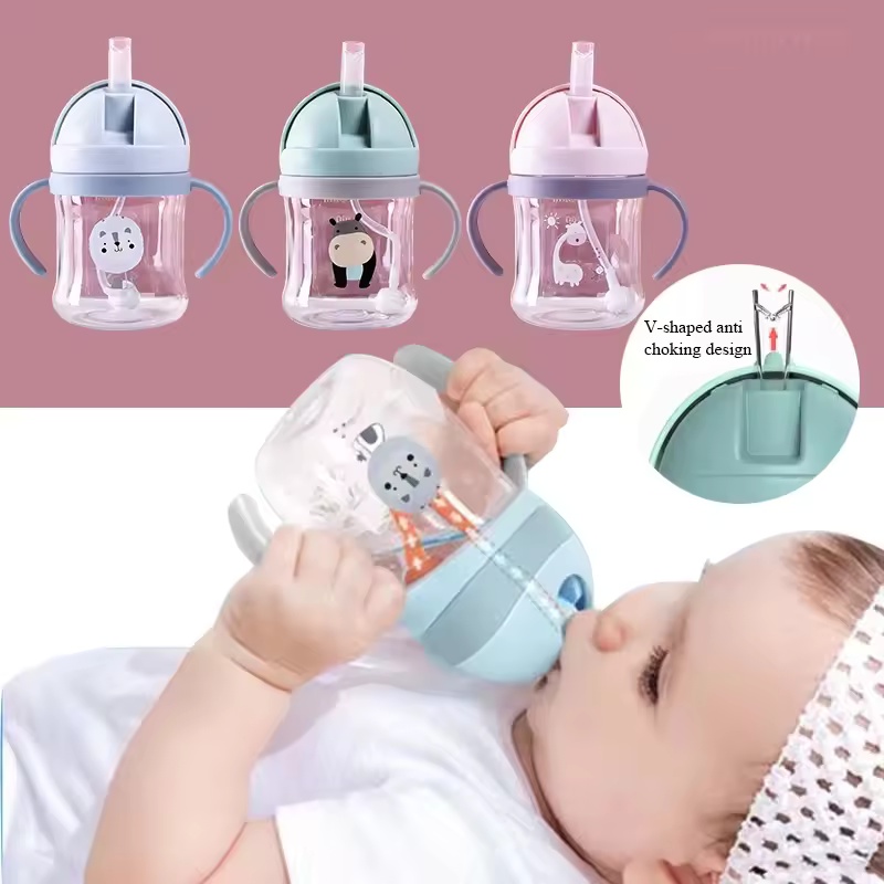 Zwitsal Baby Products - كوب من القش بمقبض مزدوج للأطفال،