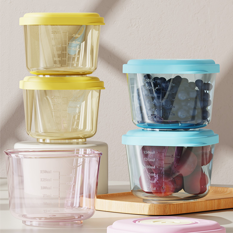 Baby Food Storage Jar - 6 قطع من حاويات تخزين أغذية
