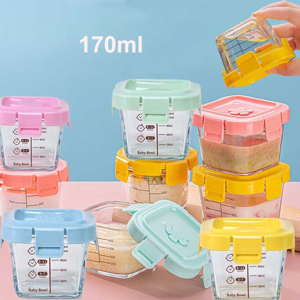Baby Food Storage Jar - موضة 170 مللي صندوق تخزين المواد