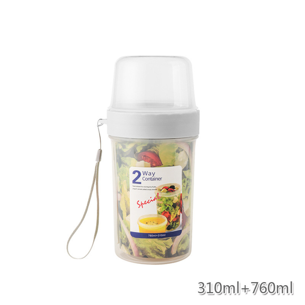 Baby Food Storage Jar - حاوية طعام محمولة مزدوجة الطبقات مانعة
