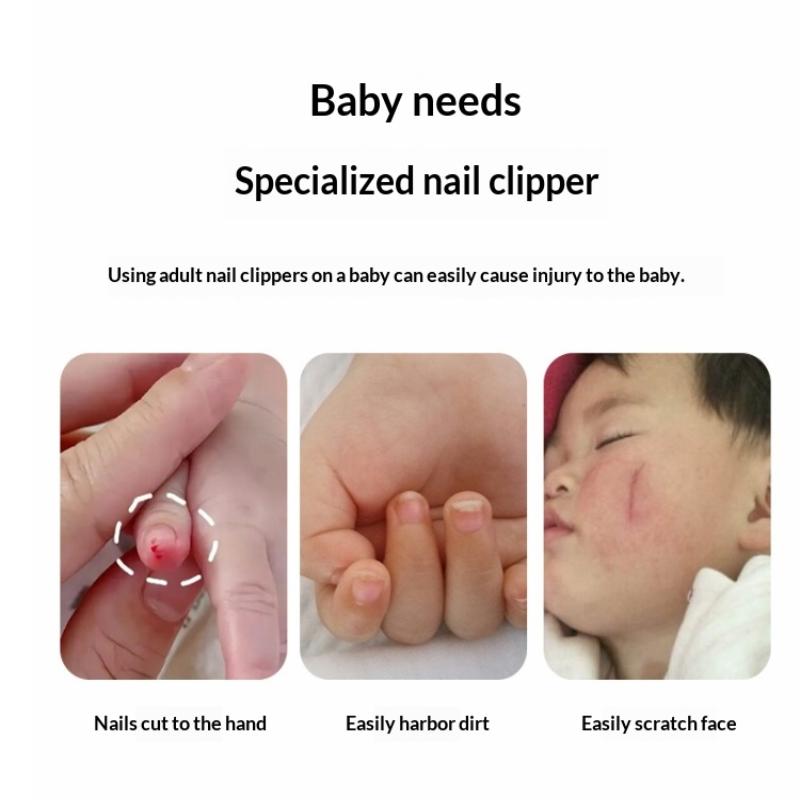 طقم مقص أظافر وملقط آمن للأطفا - مراجعة Baby Products Kit Set وسعره