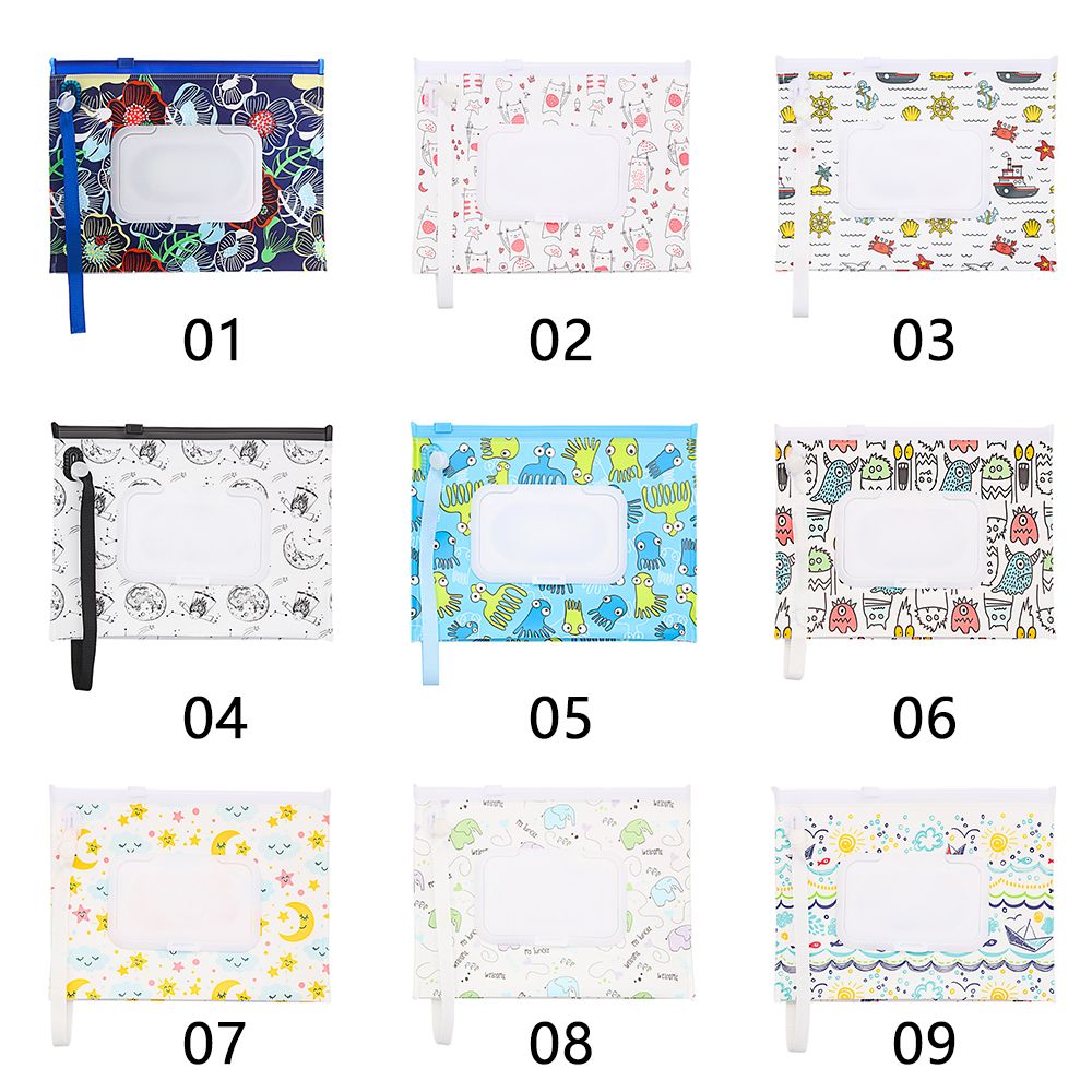 حقيبة مناديل مبللة محمولة بغطا - مراجعة Baby Products Carry Bag وسعره