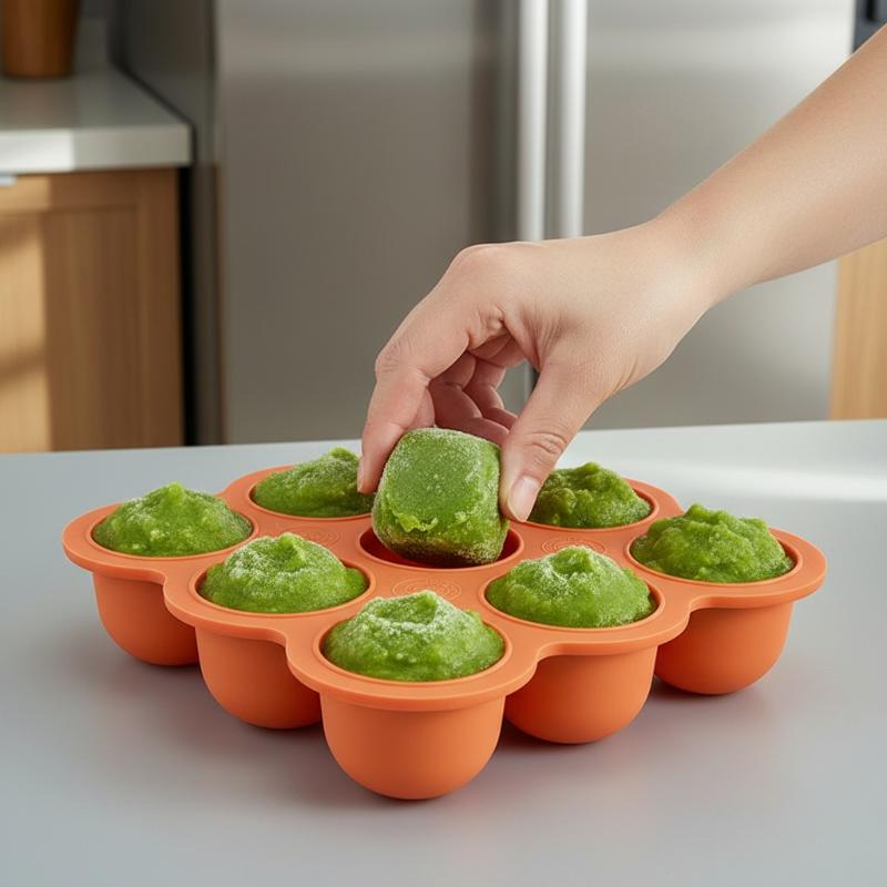 حاوية طعام الأطفال من السيليكو - مراجعة Baby Food Storage Jar وسعره