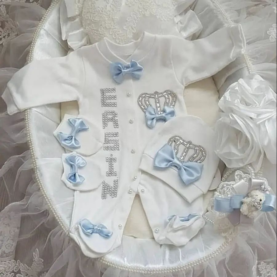 5 قطع الوليد بيبي بوي ملابس ال - مراجعة Baby Products Kit Set وسعره