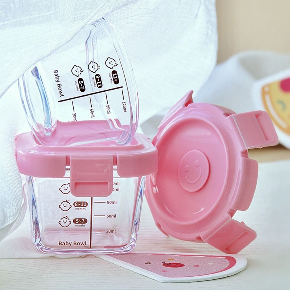 صندوق زجاجي لتخزين الطعام للأط - مراجعة Baby Food Storage Jar وسعره