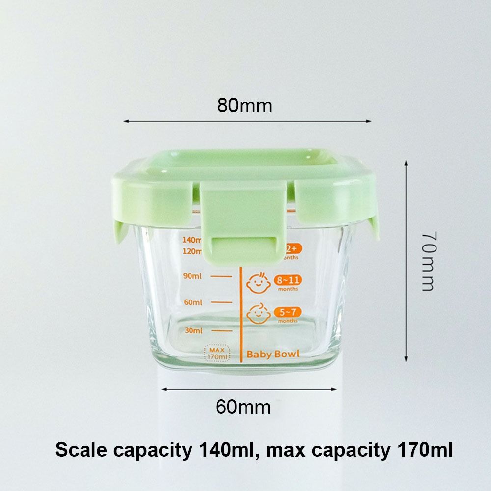 جديد 170 مللي صندوق تخزين المو - مراجعة Baby Food Storage Jar وسعره