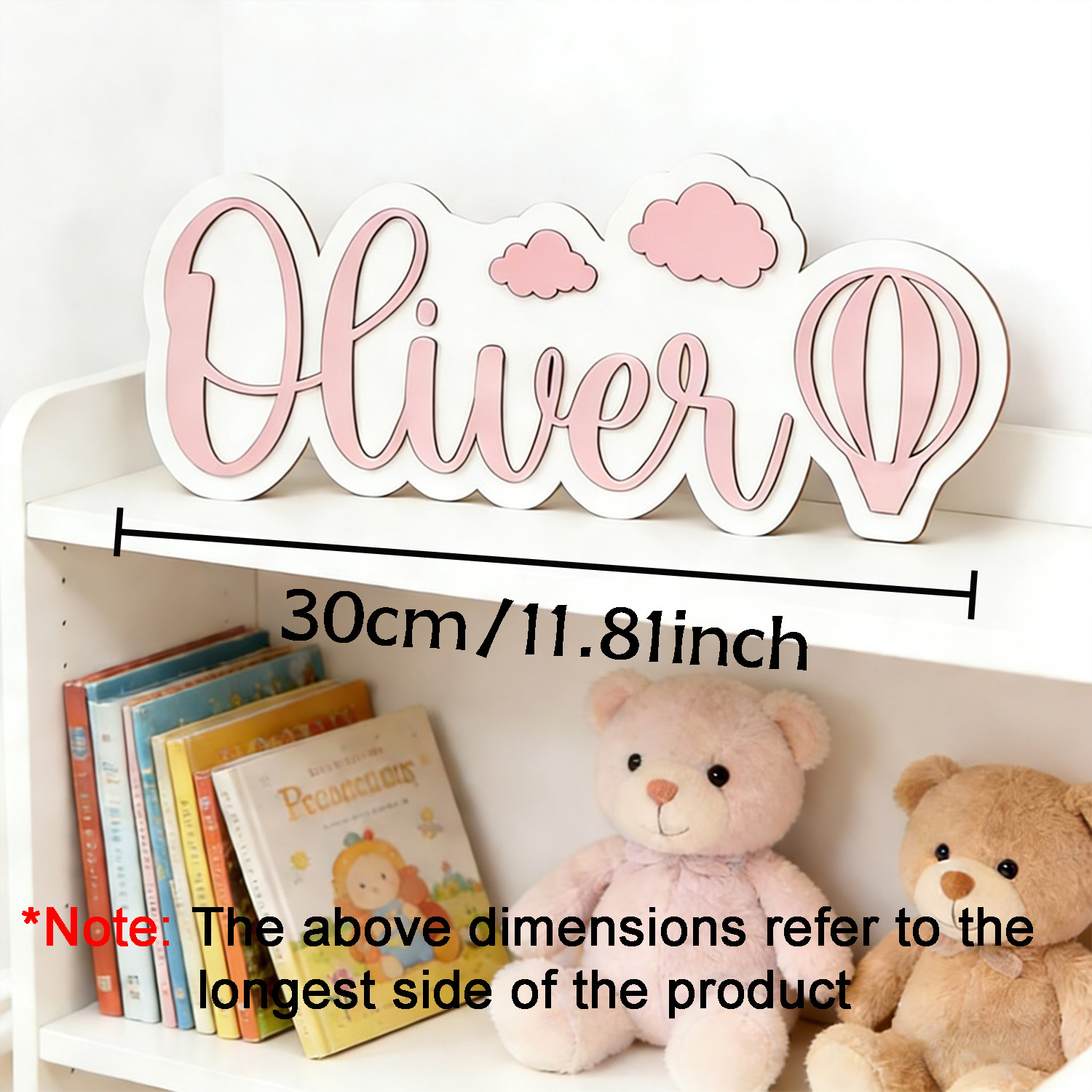لافتة غرفة مخصصة على شكل منطاد - مراجعة Baby Products Decoration وسعره