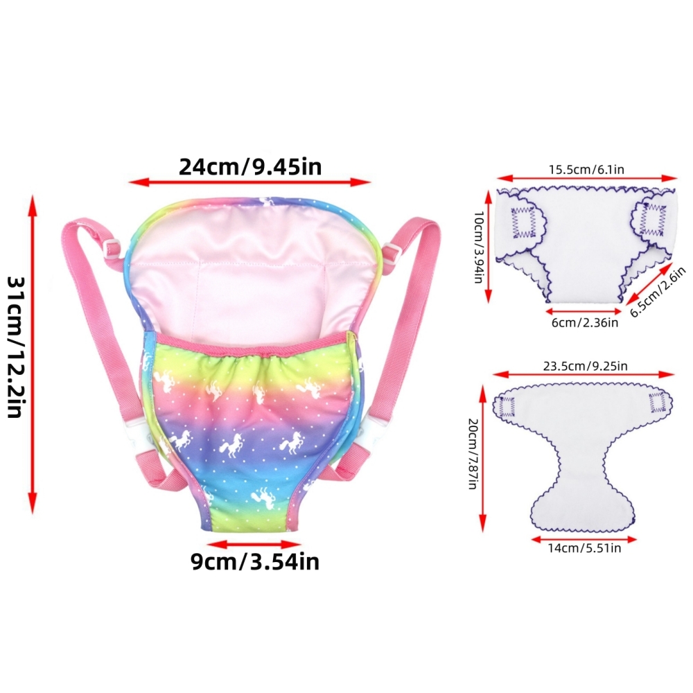 2 قطعة حفاضات دمية الملابس الد - مراجعة Baby Products Carry Bag وسعره